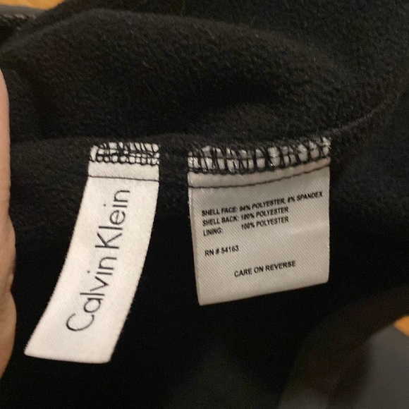 Calvin Klein soft shell jacket. Gently used - Picture 3 of 5